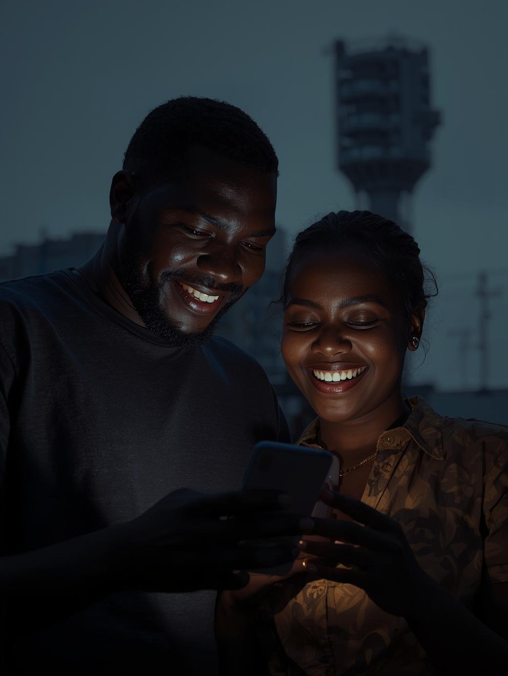 Ghanaian users on mobile